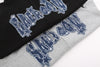 Classic Embroidery Denim Star Sweatshirt