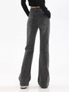 Kadın Vintage İspanyol Paça Pantolon, stil görünüm — Navra Wear