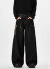 Heritage Mosaic Wild Print Rinse Relaxed Denim