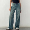 Vintage Baggy Jean Pantolon, kombin görünüm — Navra Wear