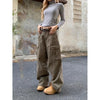Classic Heritage Brown Bell Leg Relaxed Denim