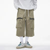 Men's Quick Dry Relaxed Wide Leg Denim Shorts