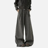 Seam Splice Suit Wide-Leg