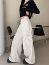 Kadın İspanyol Paça Jean Pantolon, önden görünüm — Navra Wear
