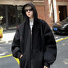 Oversized Zip-Up Sweatshirt
