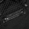 Specter Asymmetric Black Button Shirt