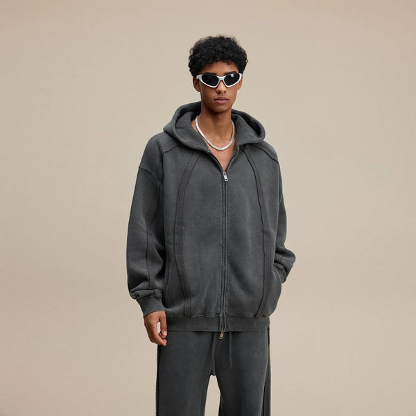 Throwback Fleece Zip Sweatshirt