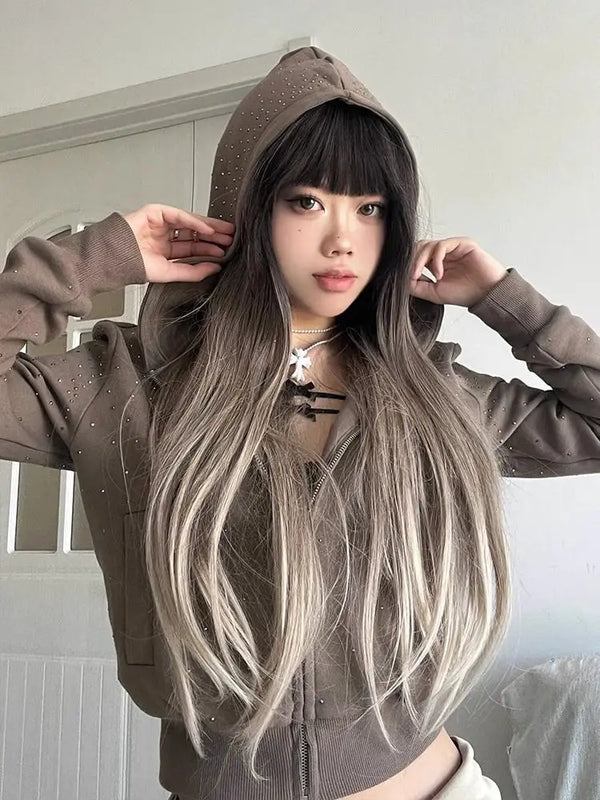 Smart Zip Cozy Sweatshirt alternatif görünüm