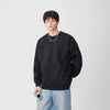 Hip-Hop Baskılı Bisiklet Yaka Sweatshirt, yakın çekim — Navra Wear