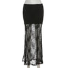 Gothic Lace Long Skirt