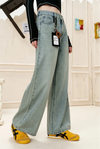2000s High-Quality  Bell Leg Urban Beat Denim