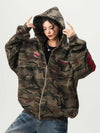 Digital Camo Bold Hood Sweatshirt