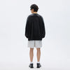 Durable Washed-Out Hip Hop Stripe Long Sleeve T-Shirt