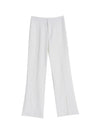 Slim Flare High-Rise Trousers