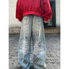 2000s Durable Metro Dark Bell Leg Denim