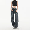 Women Heritage Rinse Utility Bell Leg Denim