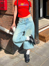 2000s Heritage Western Style Denim Shorts