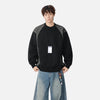 Color Block Bisiklet Yaka Sweatshirt, detay görünüm — Navra Wear