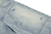 Yıkanmış Wide Leg Şort, stil görünüm — Navra Wear