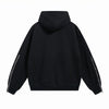 Fermuarlı Basic Sweatshirt, kombin görünüm — Navra Wear