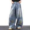 Metro Heritage Faded Batik Graphic Denim