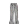 Women Classic Tie Up High-Rise Classic Denim