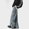 Metro Pintuck Relaxed Utility Denim
