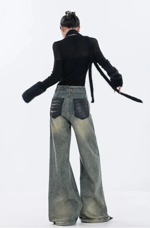 Women Urban Beat Classic High Quality Heritage Blue Denim alternatif görünüm