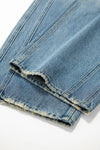 Metro Torn Relaxed Bell Leg Denim