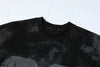 Now-Style Oversize Tie Dye Ripped Short Sleeve T-Shirt
