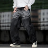 Modern Western Style High Street Graphic Denim