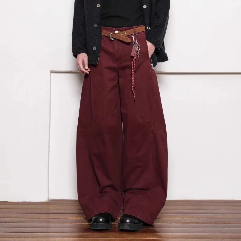 Cotton Arc Wide-Leg