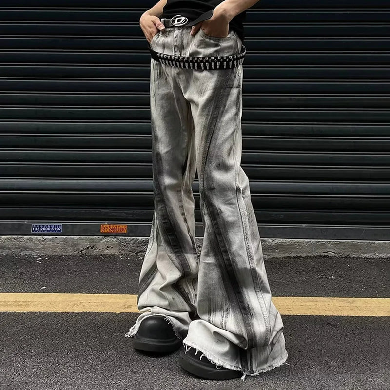 Colorful Ombre Bell Denim