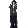 Plaid Hood Street Cool Casual Top
