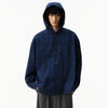Soft Plaid Hooded Street Oversized Top