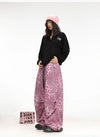 Leopar Desenli Pantolon, yakın çekim — Navra Wear