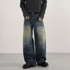 Mosaic Faded Bell Leg Washing Denim