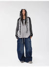 Dusk Contrast Extended Sweatshirt