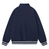 Script Half-Zip Relaxed Sweatshirt