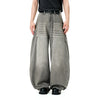 Vintage İspanyol Paça Jean Pantolon, model üzerinde — Navra Wear