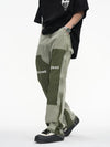 Green Graphic Heritage Faded Bell Denim