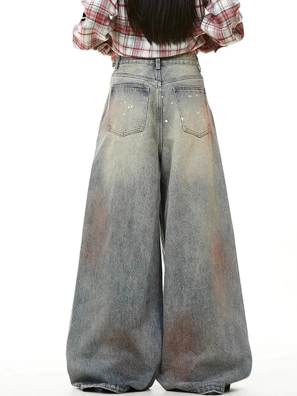 Women Heritage Ombre Bell Leg Denim alternatif görünüm