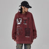 2000s Oversized Urban Beat Couple Sweatshirt
