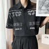 Midnight Vantage Print Mens Casual Top