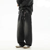 Classic Rinse Oversized Split Curved Denim