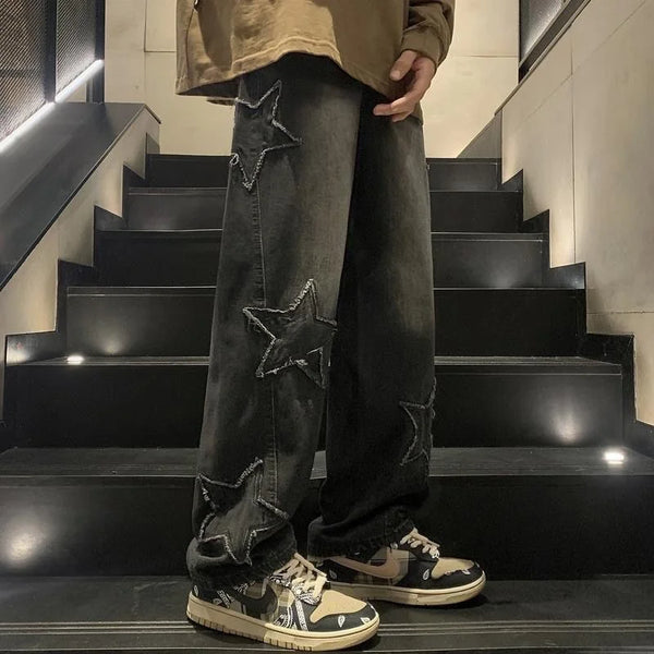 2000s Stellar Embellished Relaxed Denim alternatif görünüm