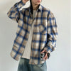 Oversize Plaid Heritage Long Sleeve Top