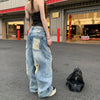 Breathable Comfort Heritage Torn Bell Leg Denim