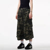 Woodland Wide Leg Denim Shorts