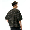 Urban Field-Pattern Boxy-Fit T-Shirt